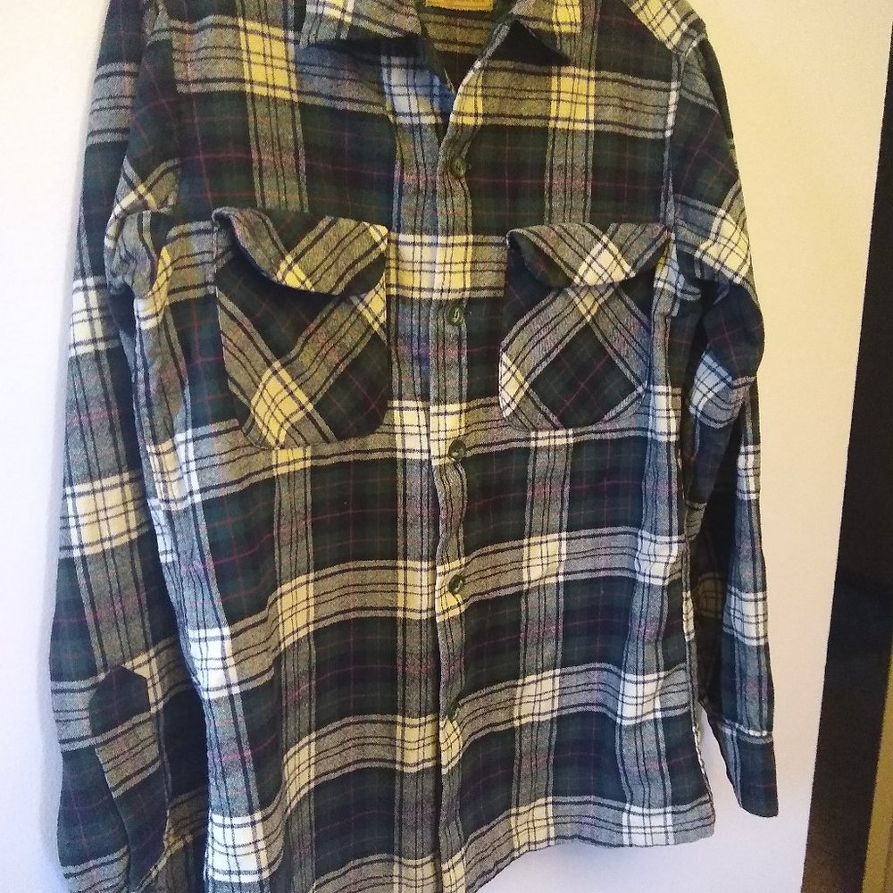 Vintage Pendleton Wool Plaid Shirt